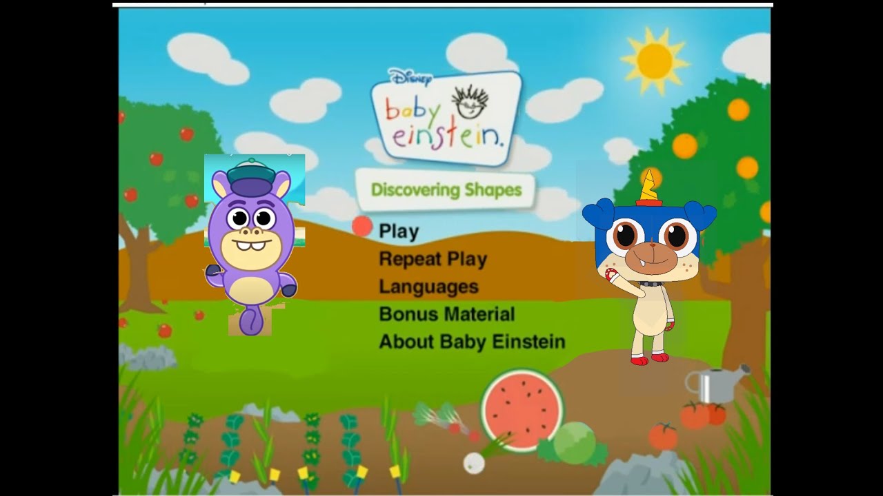 Discovering Shapes DVD Menu Remake