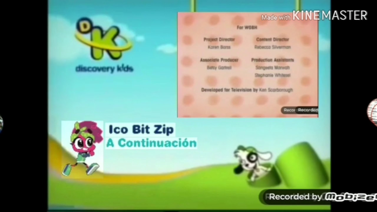 Discovery Kids Latinoamérica Créditos Martha habla + a continuación Ico Bit Zip (16 de mayo de 2010)
