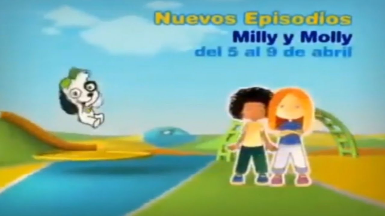 Discovery kids Promo Nuevos Episodios Milly y Molly (2009/2013)