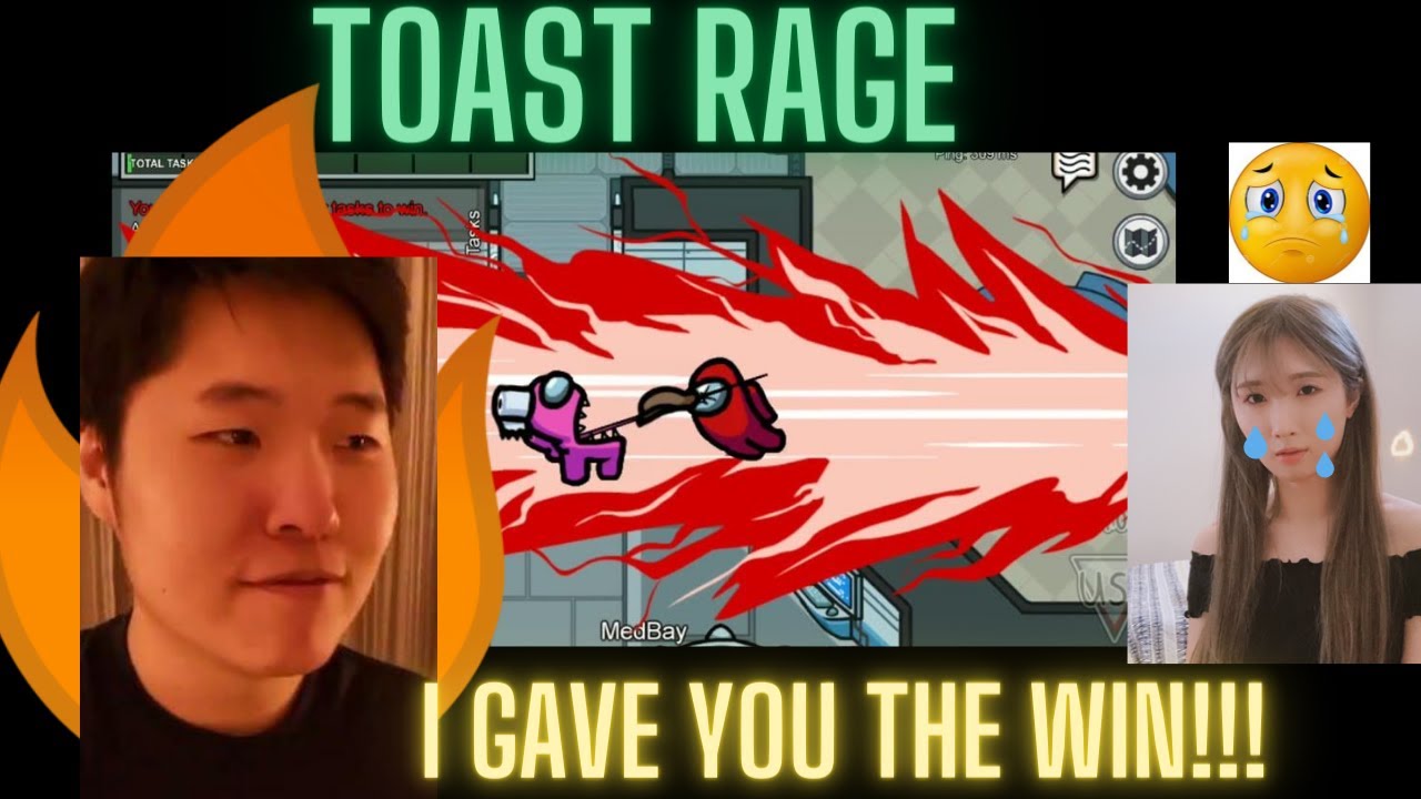 DISGUISED TOAST RAGE! 500IQ Outplay irenealing POV ft Sykkono, Valkyrea and others AMONG US