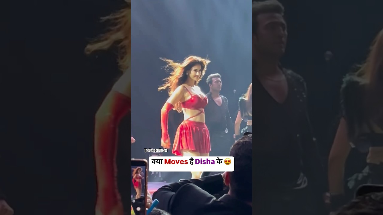 Disha Patani🔥💃showing her dance moves on the stage|The Unseen Shorts #dishapatani #dance