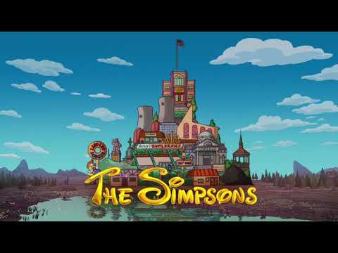 Disney 100 Anniversary Logo (Simpsons Edition)