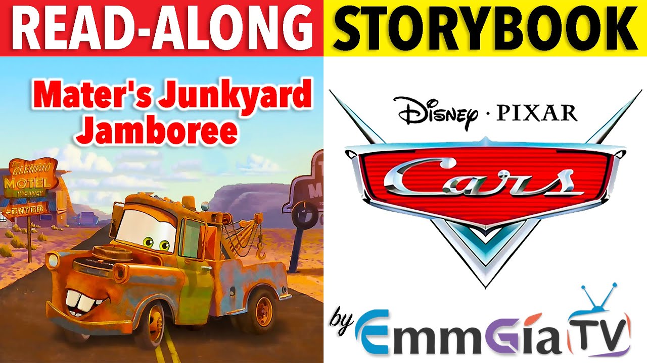 Disney Cars Read Along Storybook 📖 Read Aloud Stories for Kids