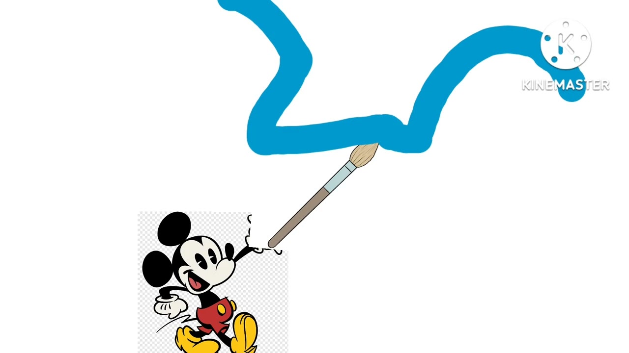 disney channel mickey paint (kinemaster)