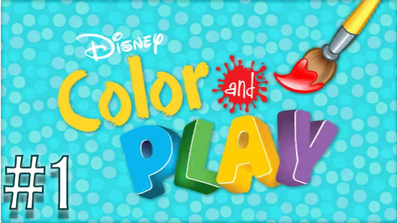Disney Color and Play Gameplay FREE APP (IOS/Android) By Disney