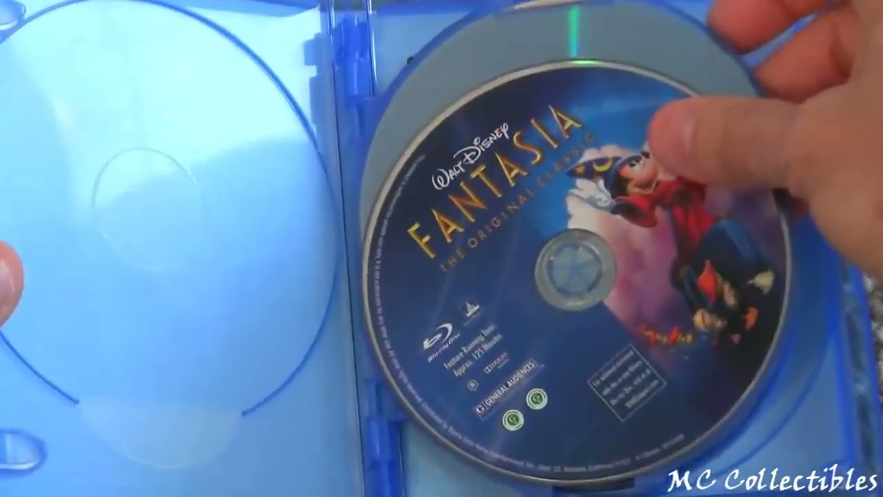 Disney Fantasia 2000 blu ray set unboxing review (Blucollection reupload)