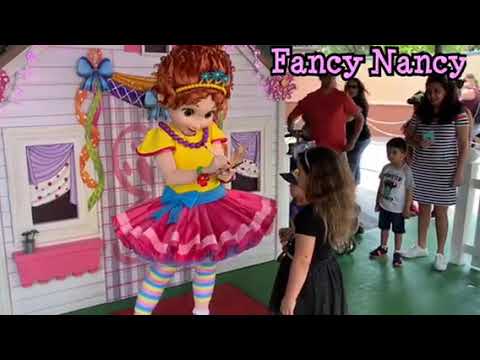 Disney Hollywood Studios Character Meet with Fancy Nancy & Kids!! New to Nick Jr Area + Slinky Dog!!