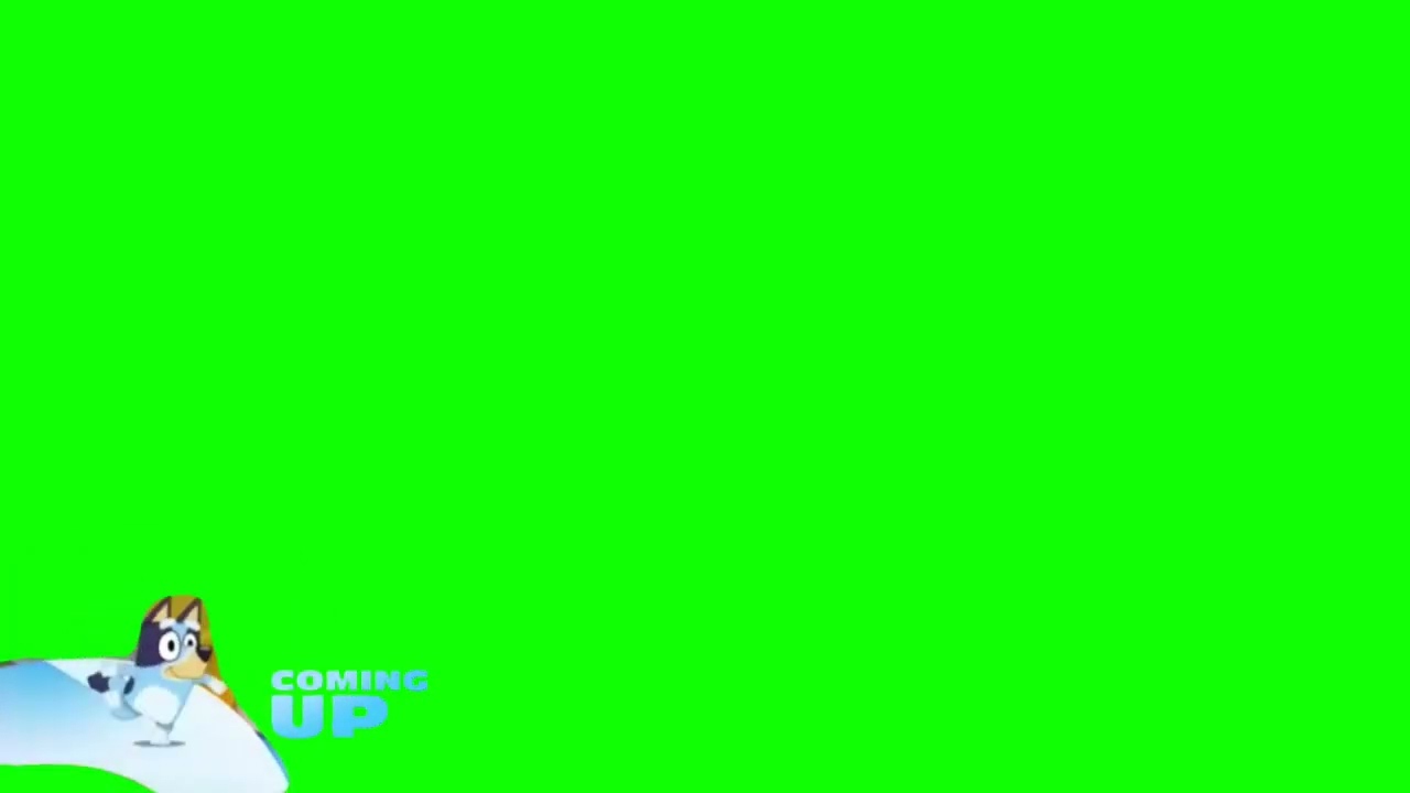 Disney Jr. Bluey Coming Up Screen Bug Template (2024 Rebrand)