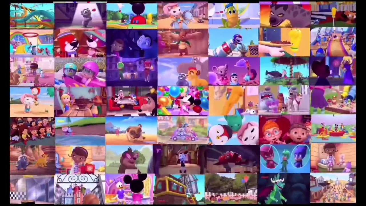 Disney junior 45 years logo tv version 3