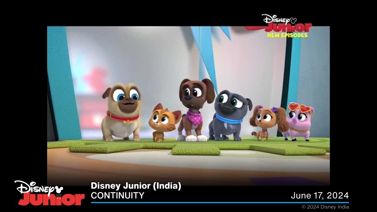 Disney Junior (India) continuity | June 17, 2024