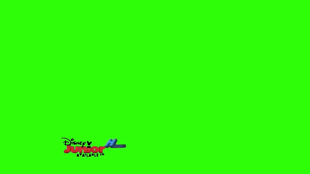 Disney Junior on Disney Channel “Available in HD” Green Screen Chroma Key 2011-2014