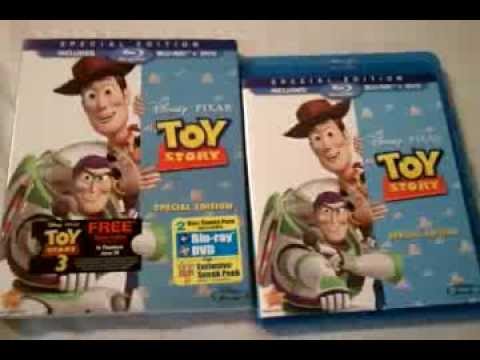 Disney Pixar's Toy Story (1995) - Blu Ray Review and Unboxing