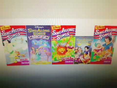 Disney Sing Along Songs videos (opening and closing remixes in it)