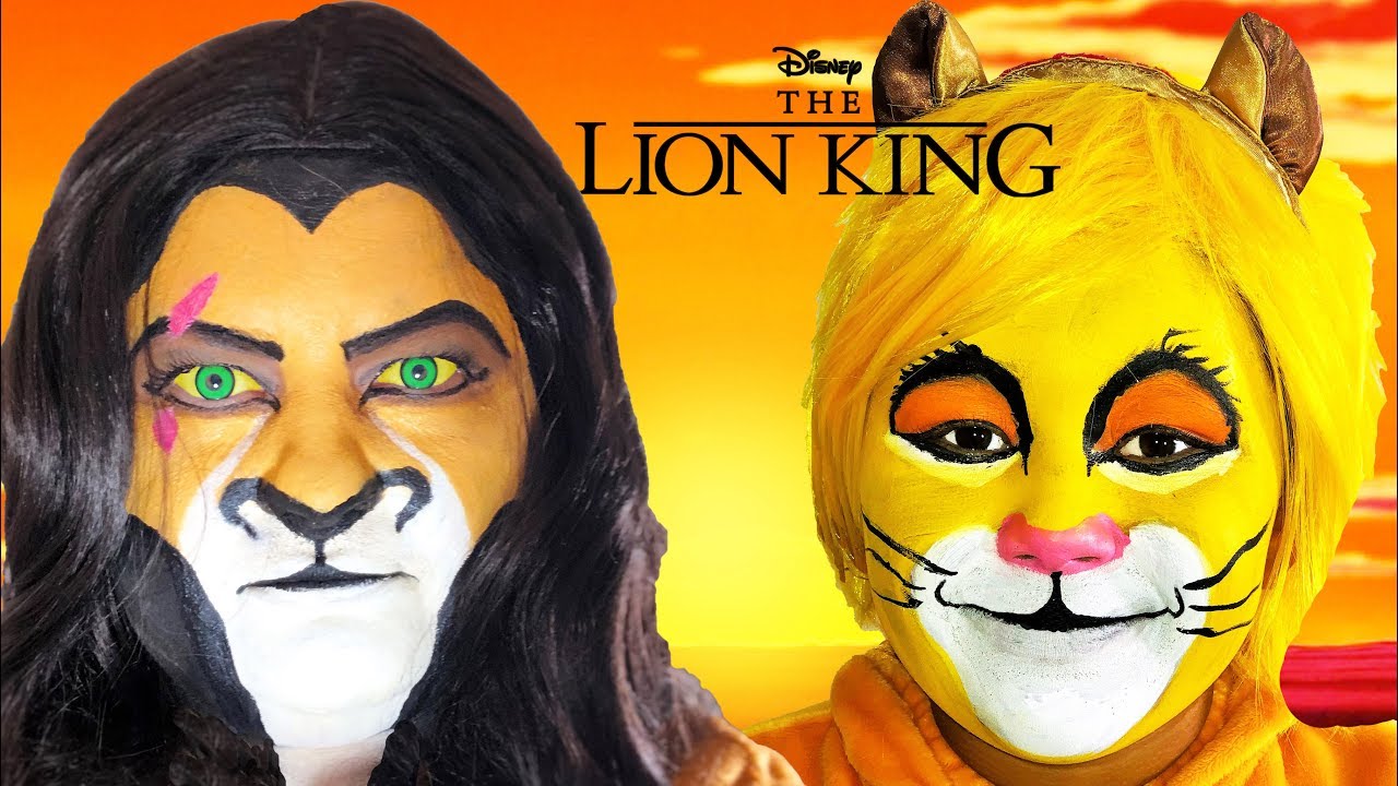 Disney The Lion King Scar and Simba | Makeup Halloween Costumes and Toys