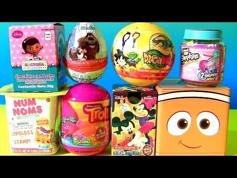 Disney Toys Surprise Cubeez Nemo Pets DragonBallZ TROLLS Shopkins Mickey Minnie by Funtoyscollector