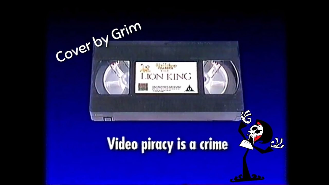 Disney Videos Anti-Piracy Warning (1995-1996) (Grim AI Cover)