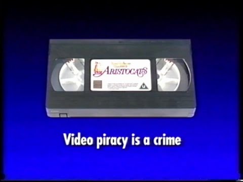 Disney Videos Anti-Piracy Warning (UK 1995, The Aristocats)
