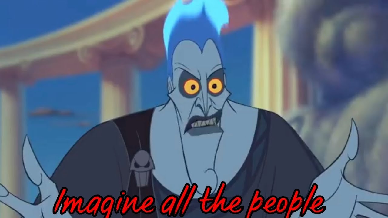 Disney Villains sing Imagine by John Lennon