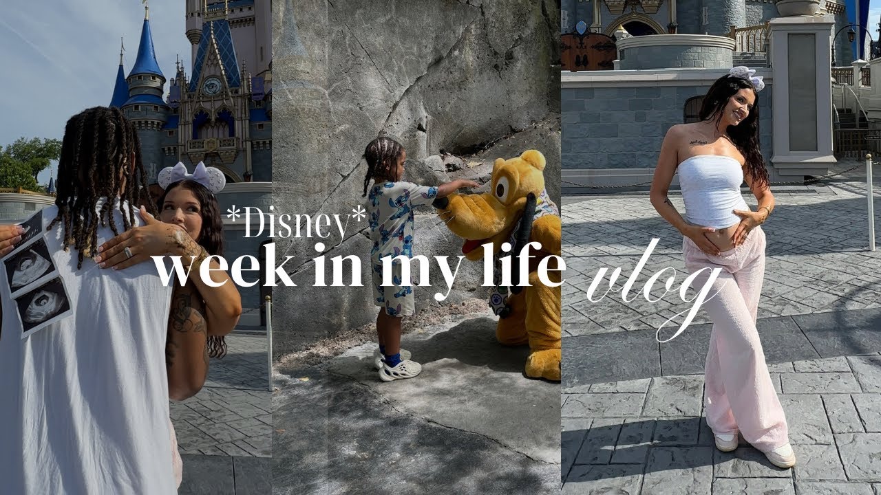 *Disney* WEEK IN MY LIFE | special announcement👀, what I eat at disney, shopping, shows, & more!
