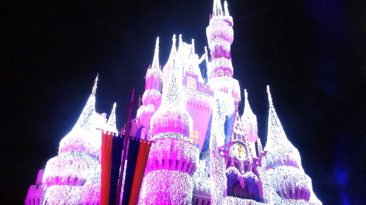Disney World New Years Fireworks and Celebration 2015 Bonus Phone Footage