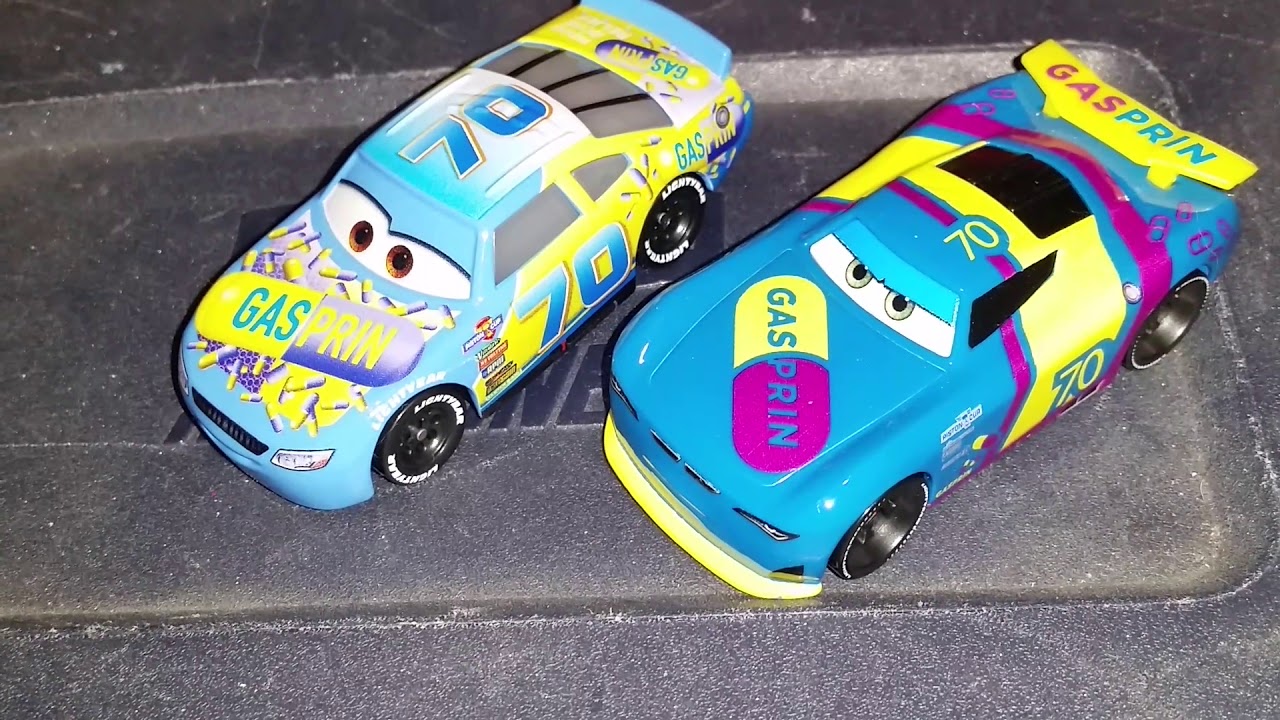 Disney/Pixar Cars 3 Mattel blue desert, Floyd Mulvihill ( Piston Cup Racers/Legends )