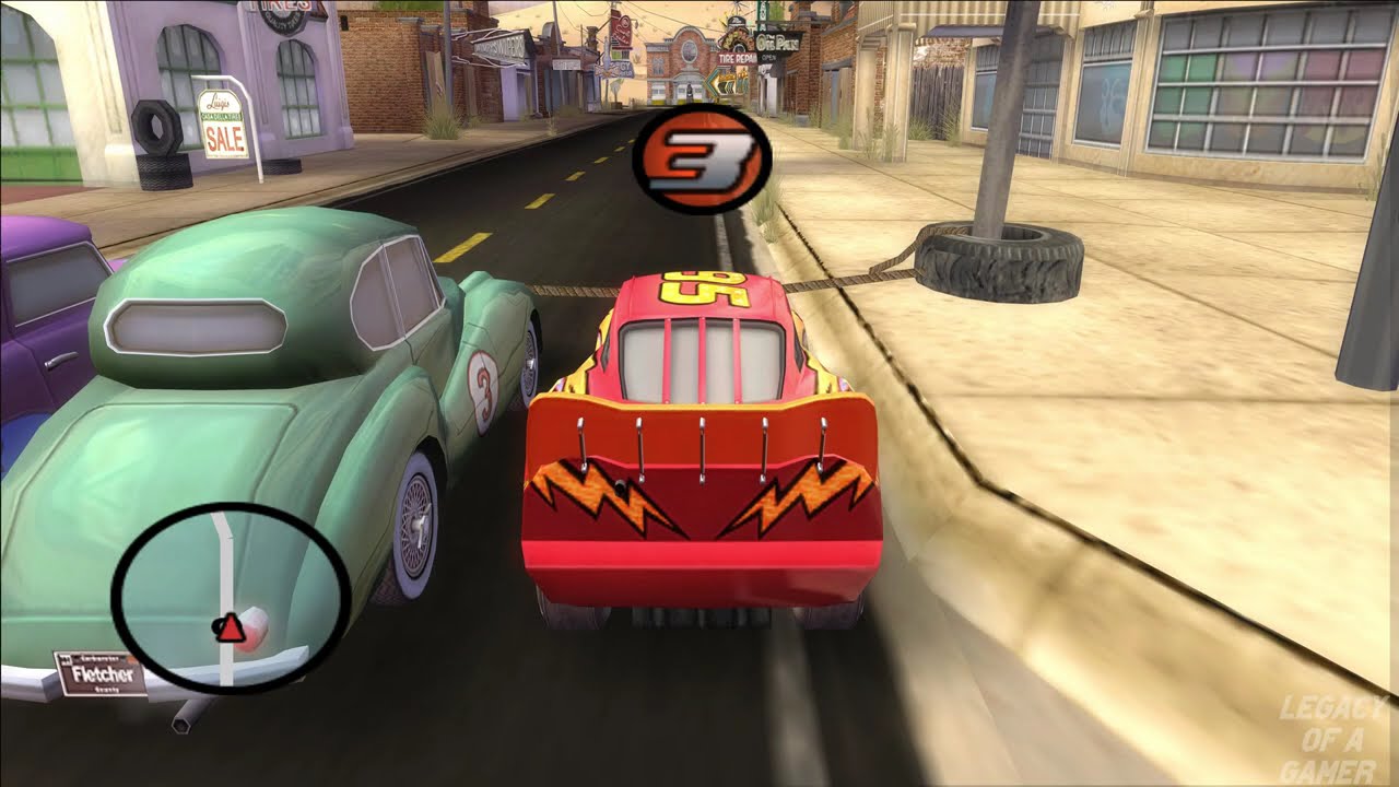 DisneyPixar Cars PS2 Gameplay | (4K NATIVE) (HDR10) (RTX on) (PCSX2)