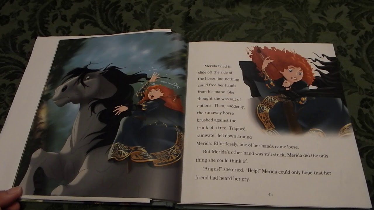 Disney's Brave; Merida's  Wild Ride Read Aloud For KIds
