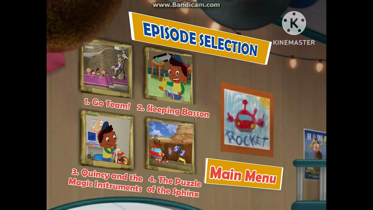 Disney's Little Einsteins: Go Team! DVD Episode Selection