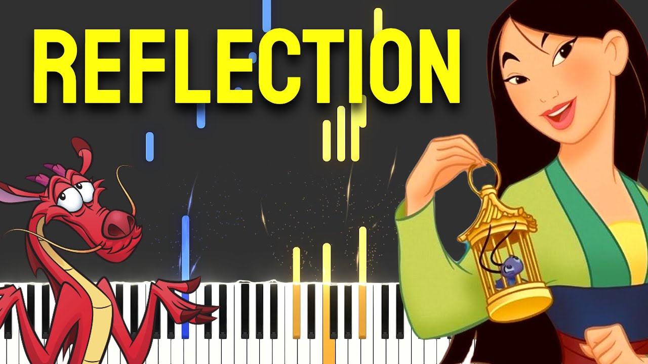 Disney's Mulan - Reflection [Synthesia Piano Tutorial]