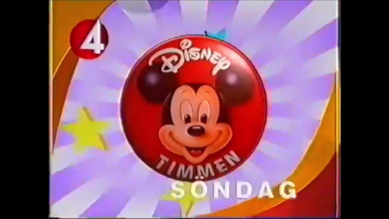 Disneytimmen - Quack Pack, Aladdin, Ducktales - Reklam TV4