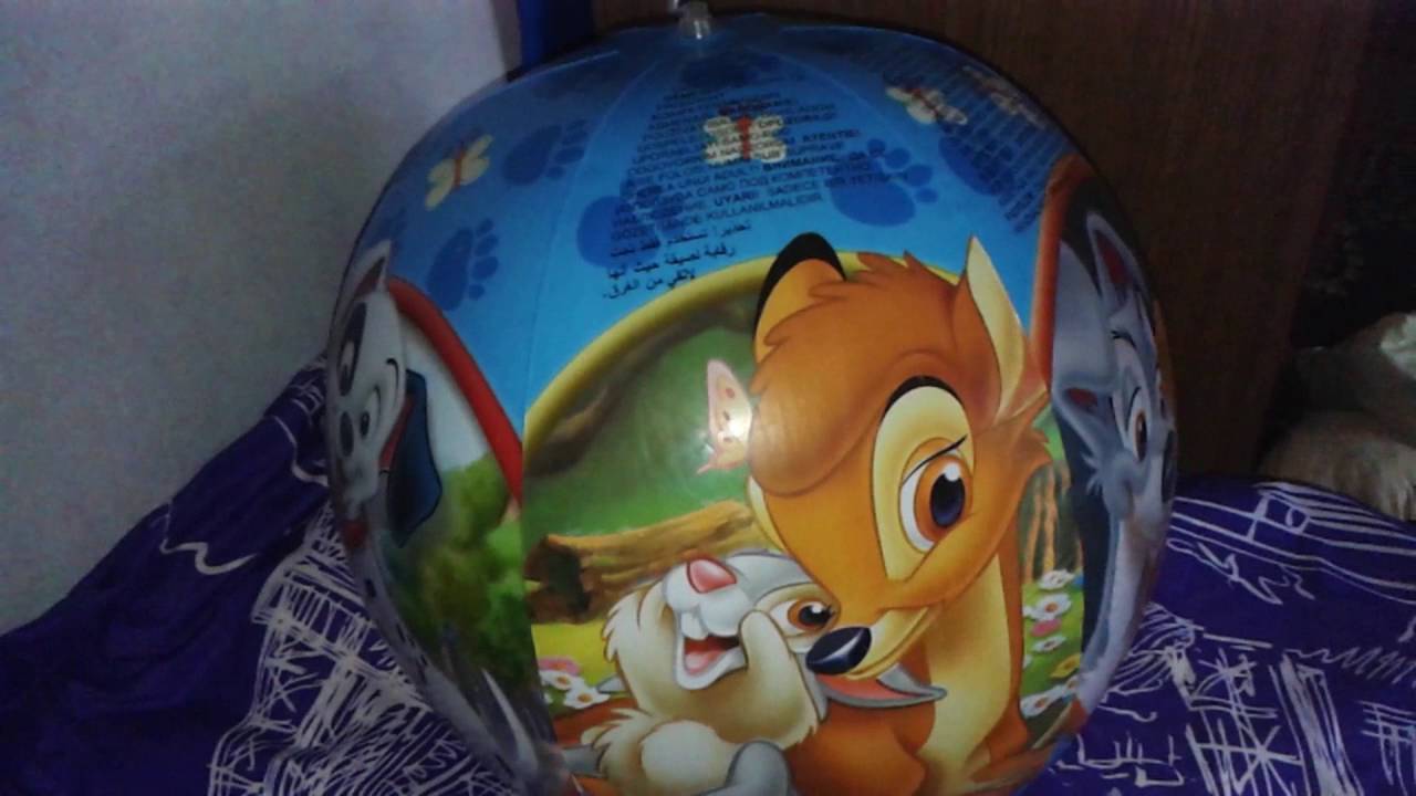 Disnye beach ball deflating