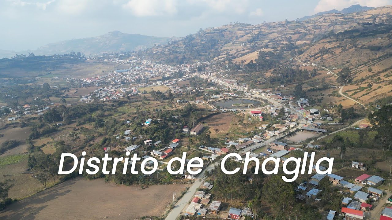 Distrito de Chaglla en la Provincia de Pachitea en 4K