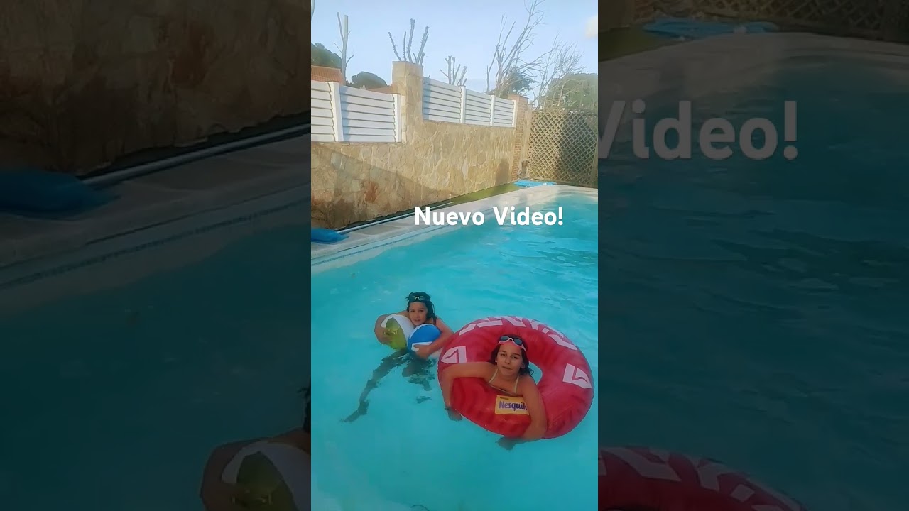 Diversión en la Piscina 🤣 LA DIVERSIÓN ENTRE TRES!!