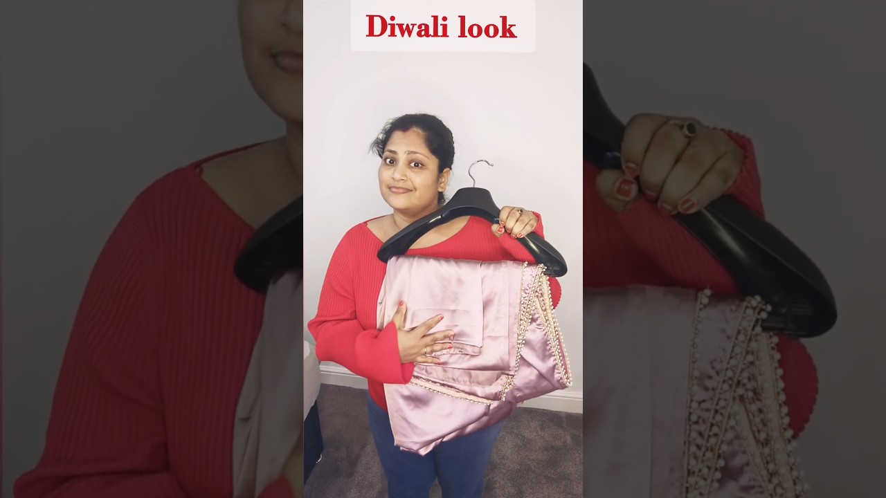 Diwali look | Dakatiya Banshi #youtubeshorts #ytshorts #trending #shorts #shortvideo #short #shorts