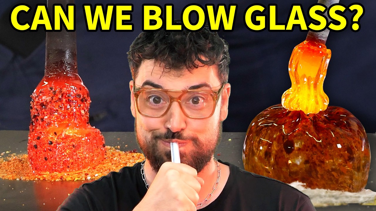 DIY “Experts” Try Glass Blowing for the First Time