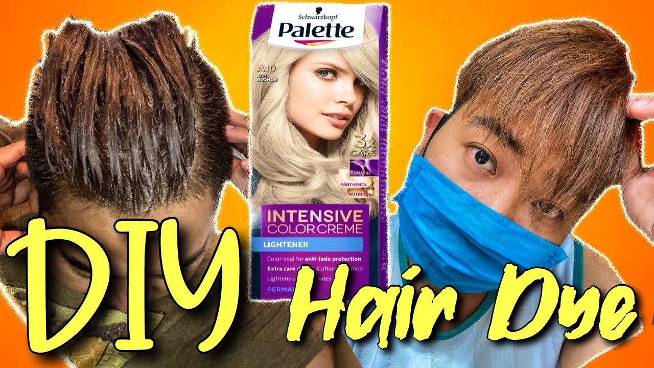 DIY Hair Dye for men | Schwarzkopf Palette Intensive Color Creme | G Bites