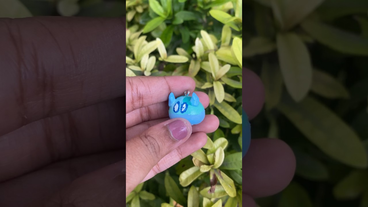 DIY hydro slime 💧#genshinimpact