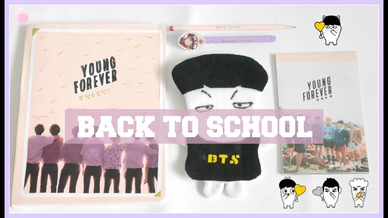 DIY K-POP : BTS Decora tus útiles escolares