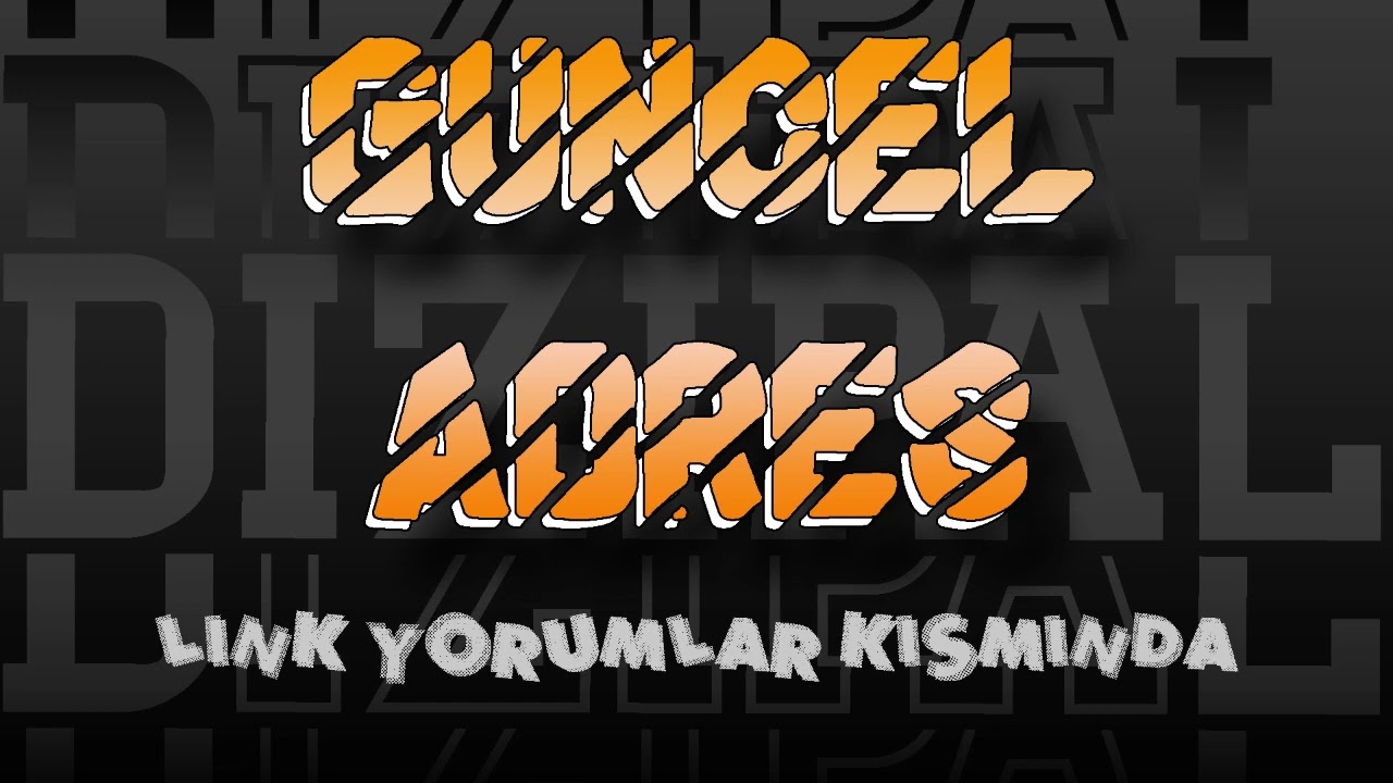 Dizipal Güncel Adres 29.10.2022 (Link Yorumlar Kısmında)!!!