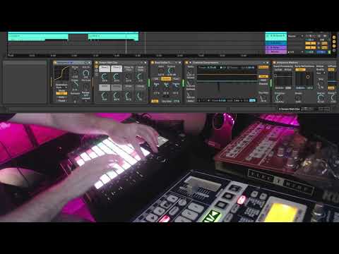 Dj C4 - Ain't No Sunshine Remix - Korg EMX + Ableton PUSH2 Freestyle