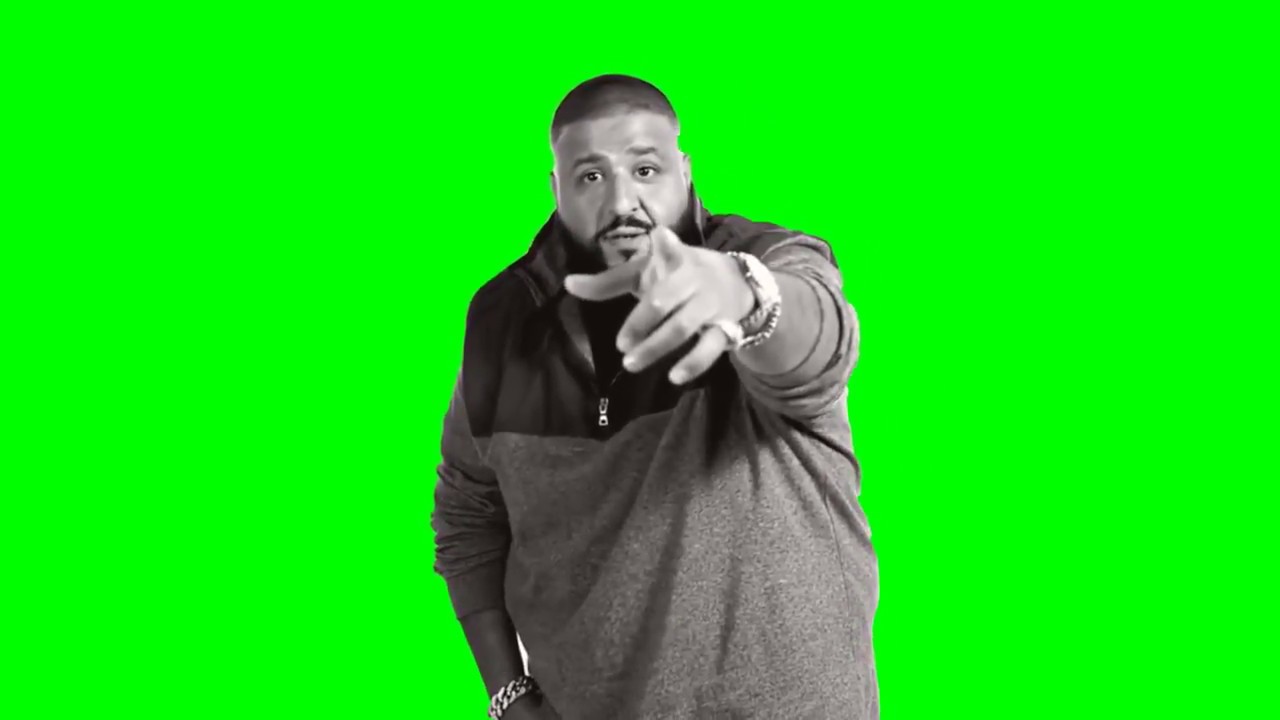 DJ Khaled - Another One - Green Screen - Chromakey - Mask - Meme Source