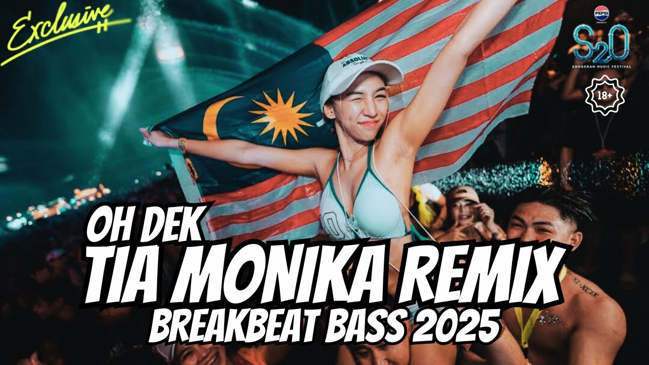 dj tia monika deck aroel remix viral tiktok full bass - dj breakbeat full bass 2025 | viral tiktok