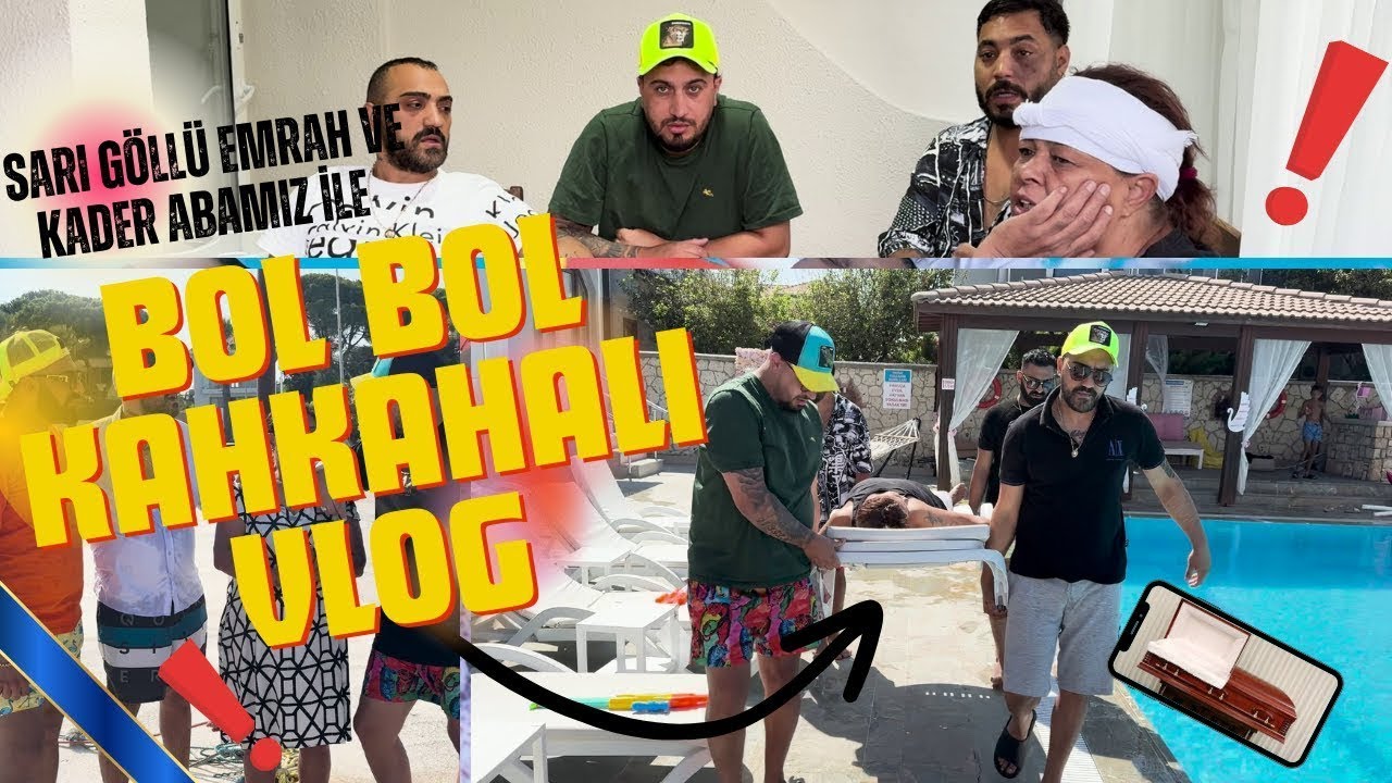 DJ YILMAZ & SARIGÖLLÜ EMRAH & KADER ABLA & RAMOS & BARIŞ KASAP KAHKAHA DOLU VLOG VİDEOSU