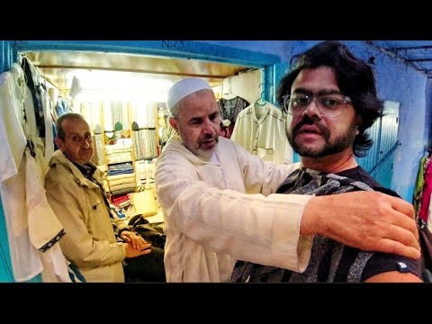DJELLABA hunt in the Souks of CHEFCHAOUEN 🇲🇦