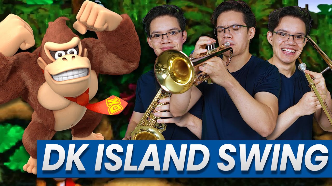 DK Island Swing / Jungle Hijinx (from Donkey Kong Country) One-Man Jazz Big Band