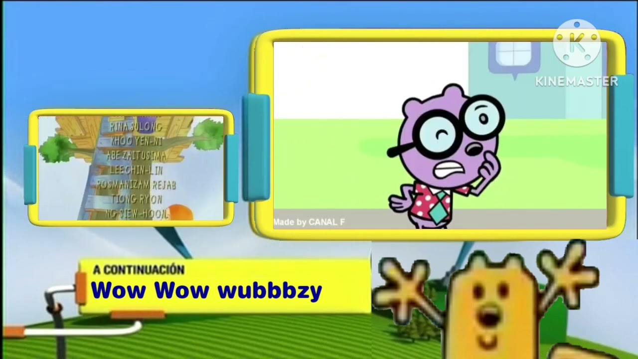 DKLatinoamérica - a continuación Wow Wow Wubbzy + la Gráfica de créditos
