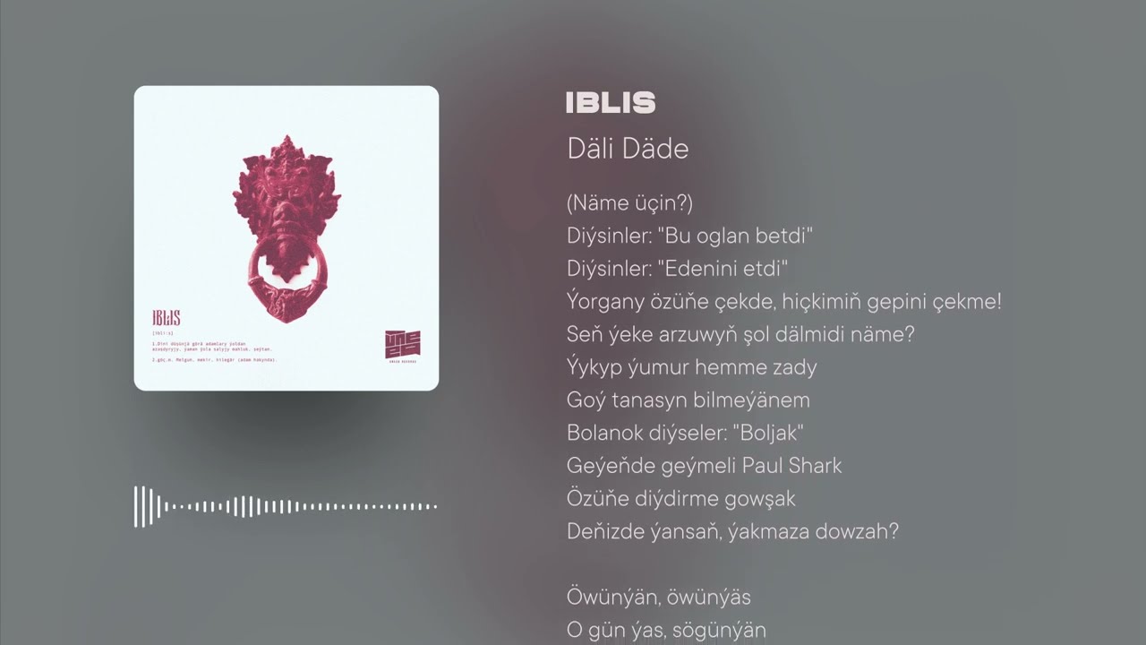 Däli Däde - Iblis