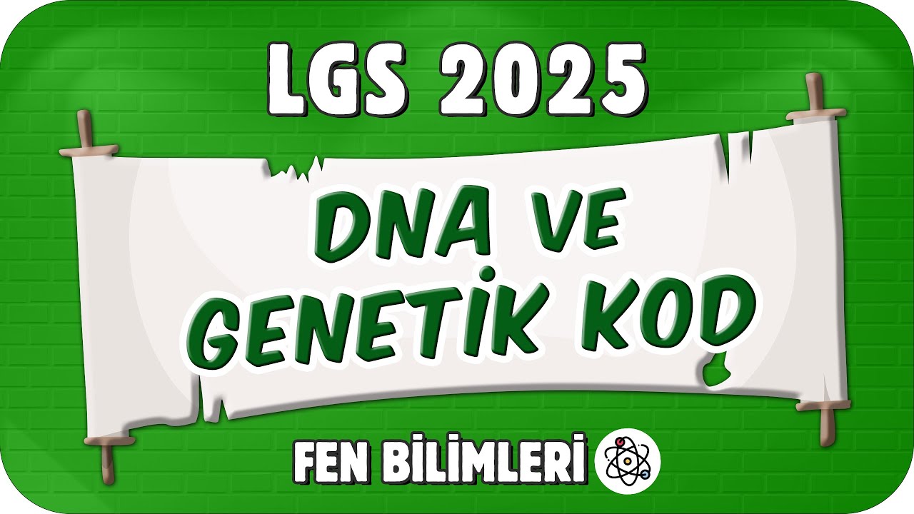 DNA ve Genetik Kod 📗 8FEN3 #2025LGS