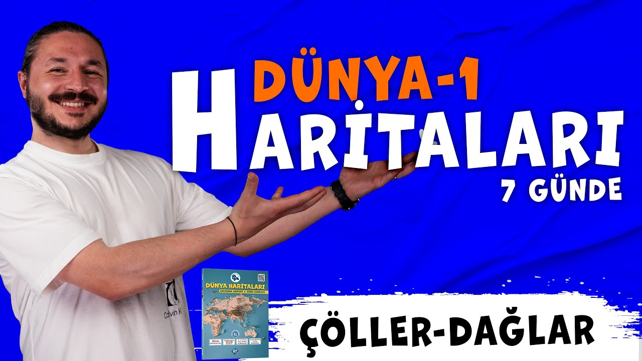 Dünya dağlar ve çöller harita bilgisi çalışması 📌2025 KAMP-1  (Kodlamalarla)