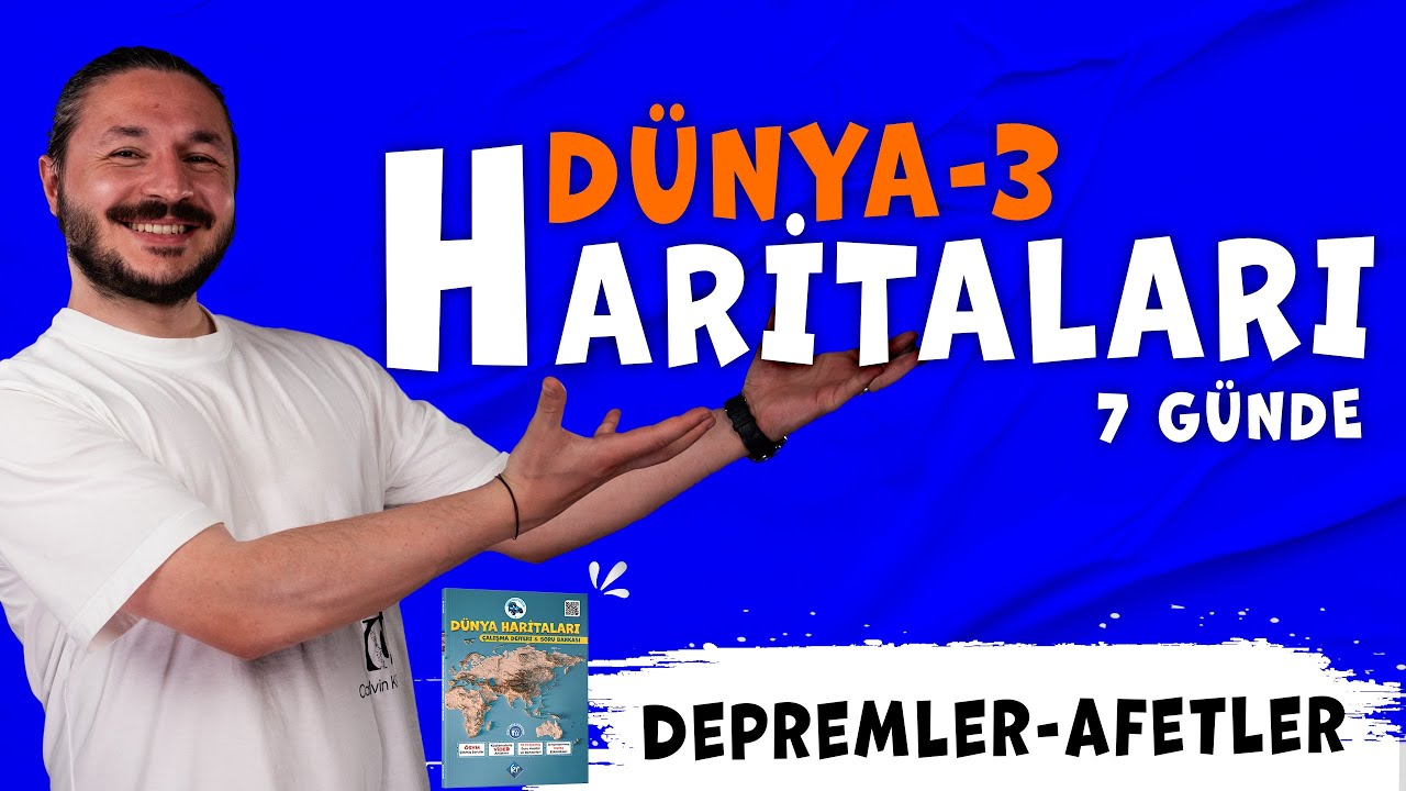 🌎DÜNYA DEPREM VE AFETLER HARİTA BİLGİSİ ÇALIŞMASI 📌2025 KAMP-3  (Kodlamalarla)